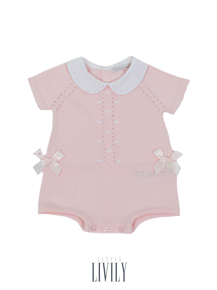 Olivia romper roze