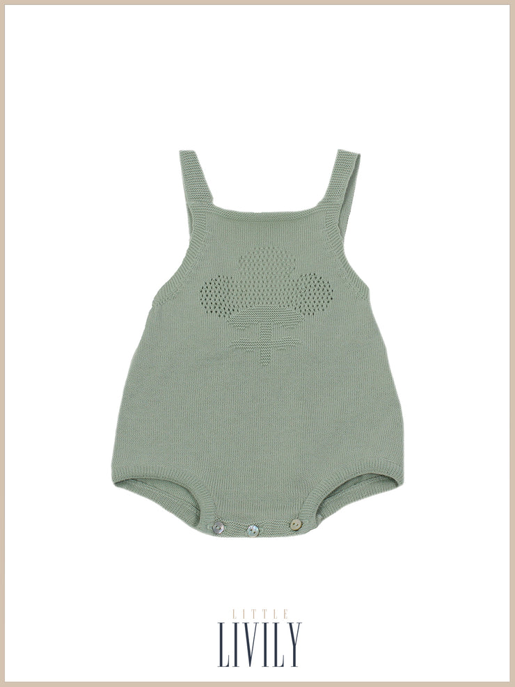 Jay romper green unisex